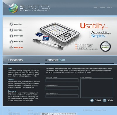 創(chuàng)意網(wǎng)頁設(shè)計 讓電子產(chǎn)品煥發(fā)新生機(jī)